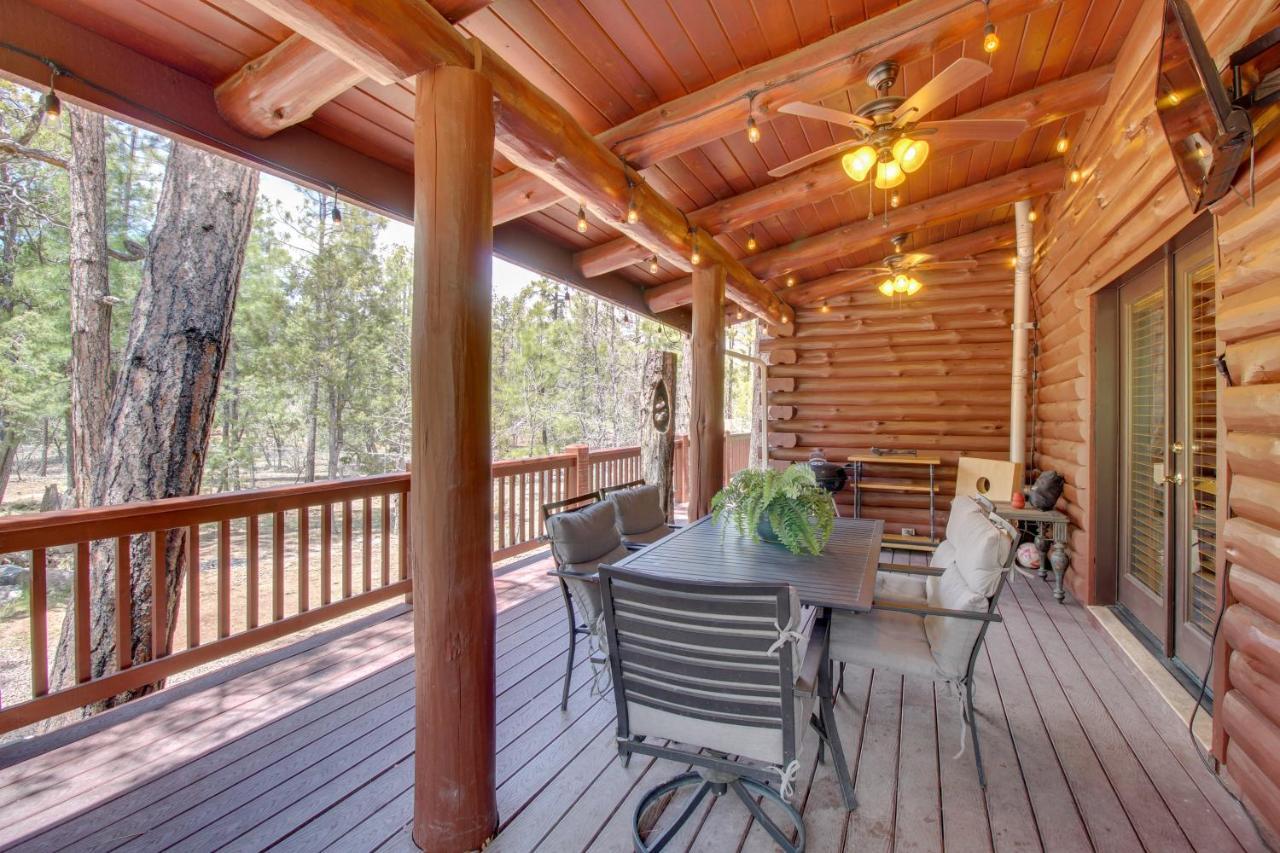 Lakeside Cabin On 2 Acres With Fire Pit And Hot Tub! Pinetop-Lakeside Exterior foto